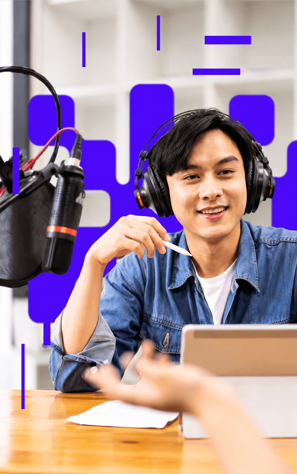 Digital podcast and content creation lab